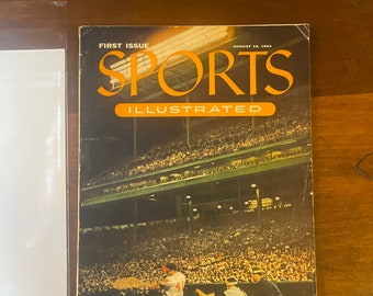 First Issue of Sports Illustrated Weekly Magazine, August 16, 1954