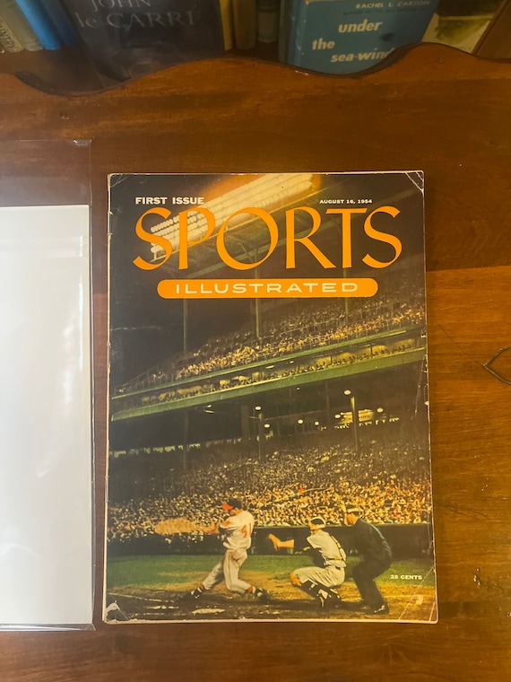 Sports Illustrated N°1 – Premier Numéro Du 16 Août 1954 – Magazine Vintage