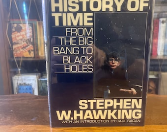 Une brève histoire du temps - Du Big Bang aux trous noirs par Stephen W. Hawking, Introduction par Carl Sagan, 10e impression 1988