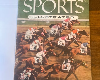 Sports Illustrated Weekly Magazine, February 28, 1955, Hialeah Scramble for Position