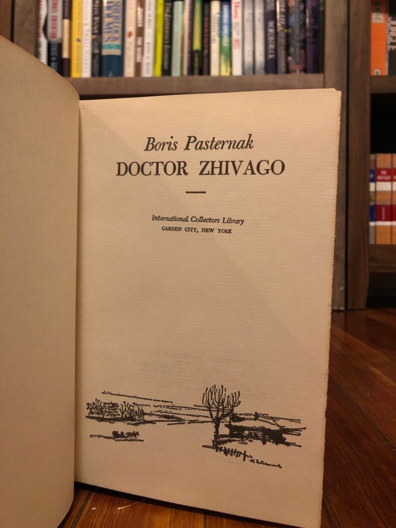 INTERNATIONAL COLLECTORS LIBRARY; DOCTOR ZHIVAGO by BORIS PASTERNAK