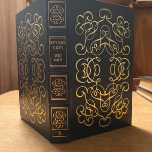 Wuthering Heights by Emily Bronte, Lithographs by Barnett Freedman, The Easton Press, 100 Greatest Books, Genuine Leather, 1980