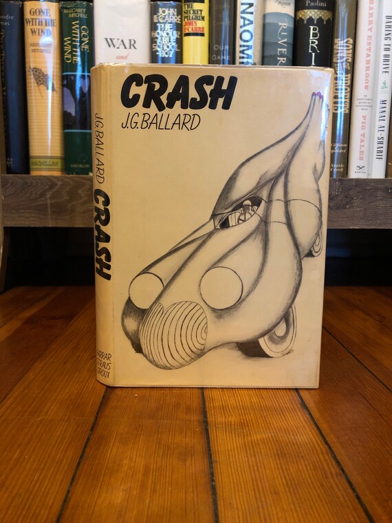 CRASH by J.G. Ballard First American Printing First American Etsy