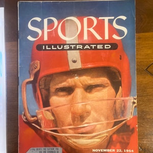 Sports Illustated Weekly Magazine 22.November 1954, Band 1, Nummer 15, Y. A. Titel der 49ers, Titelfoto von Fred Lyon