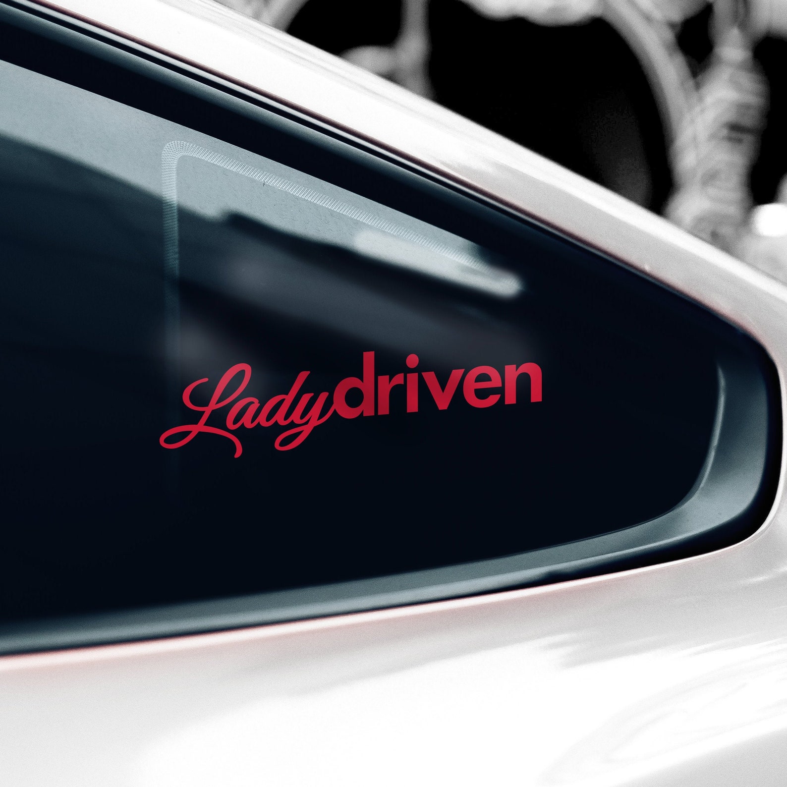Lady Driven Sticker for Girls Skateboard Sticker Girly Etsy
