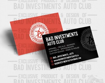 Custom Business Card Printing: Durable Professional Design