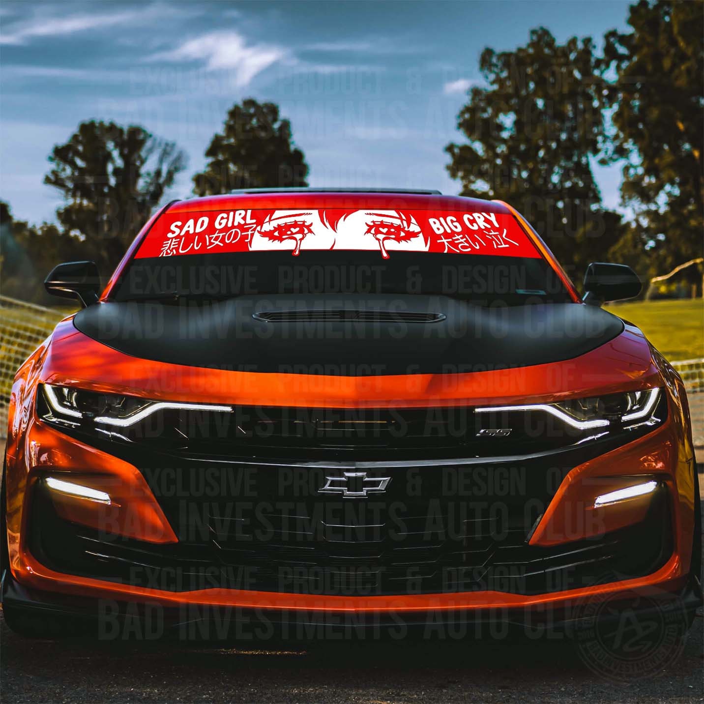 Jdm Crying Crying Eyes Anime Banner JDM Style Anime Car Vinyl Decor - Etsy