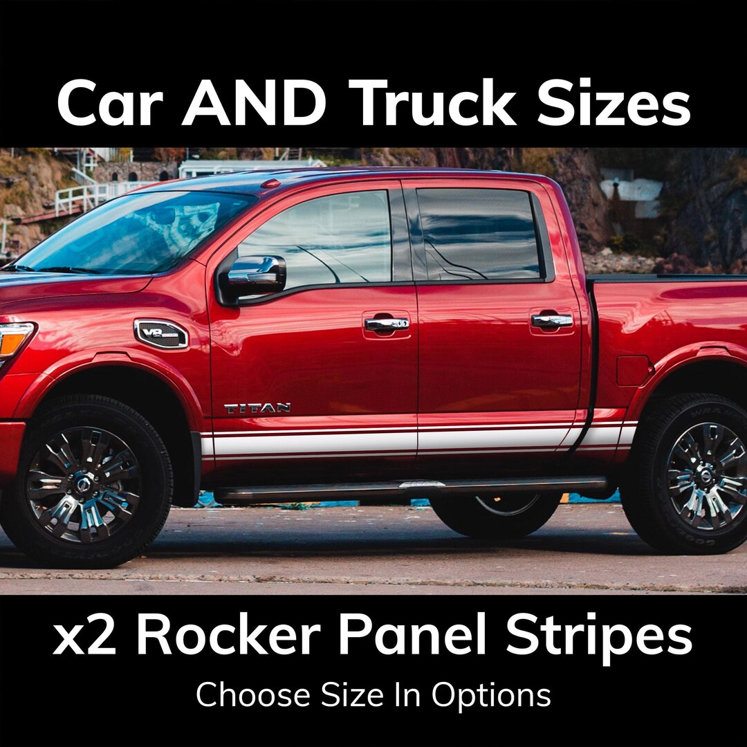 Rocker Panel X2, Sticker Pack, Car Auto Decoration, Car Accessories ...