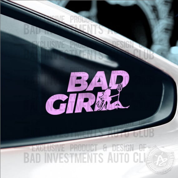 Funny Sticker - Bad Girl inside - Autodeko