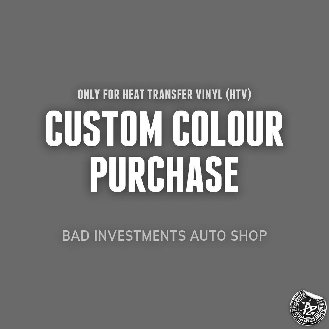 Vinyl Supply Colour Change Vinyl Colours Glitter HTV Etsy