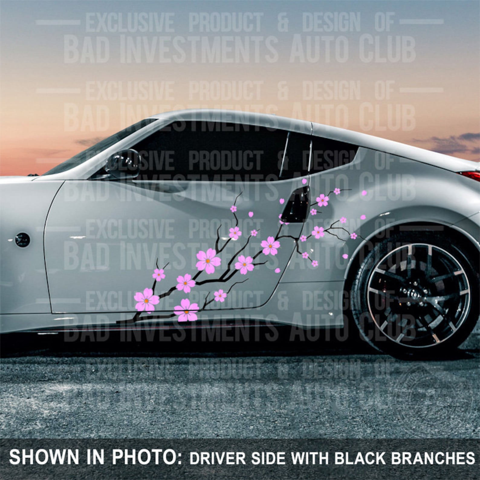Cherry Blossom Car Decalnull