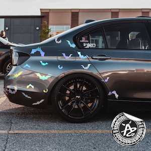 Bat Car Decals, Spooky Babe Sticker Pack, Car Accessories, Cute Car Stuff for Women, Halloween Decal,  Goth Sticker, Witchy Decals