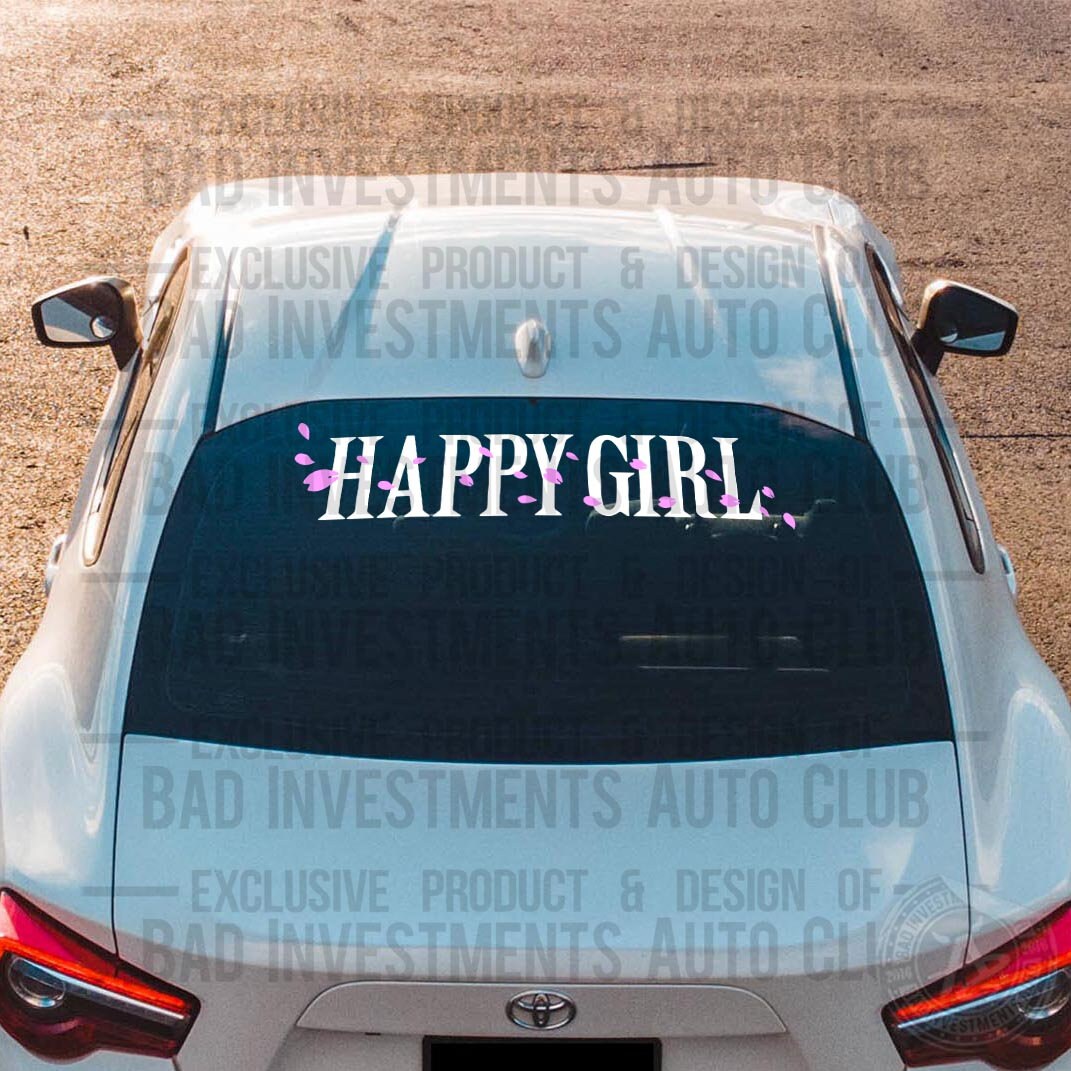 ROSE STICKER DECAL GIRLS CAR DECAL WINDOW  CUTE GIRLY FLOWER JDM - Foto 5