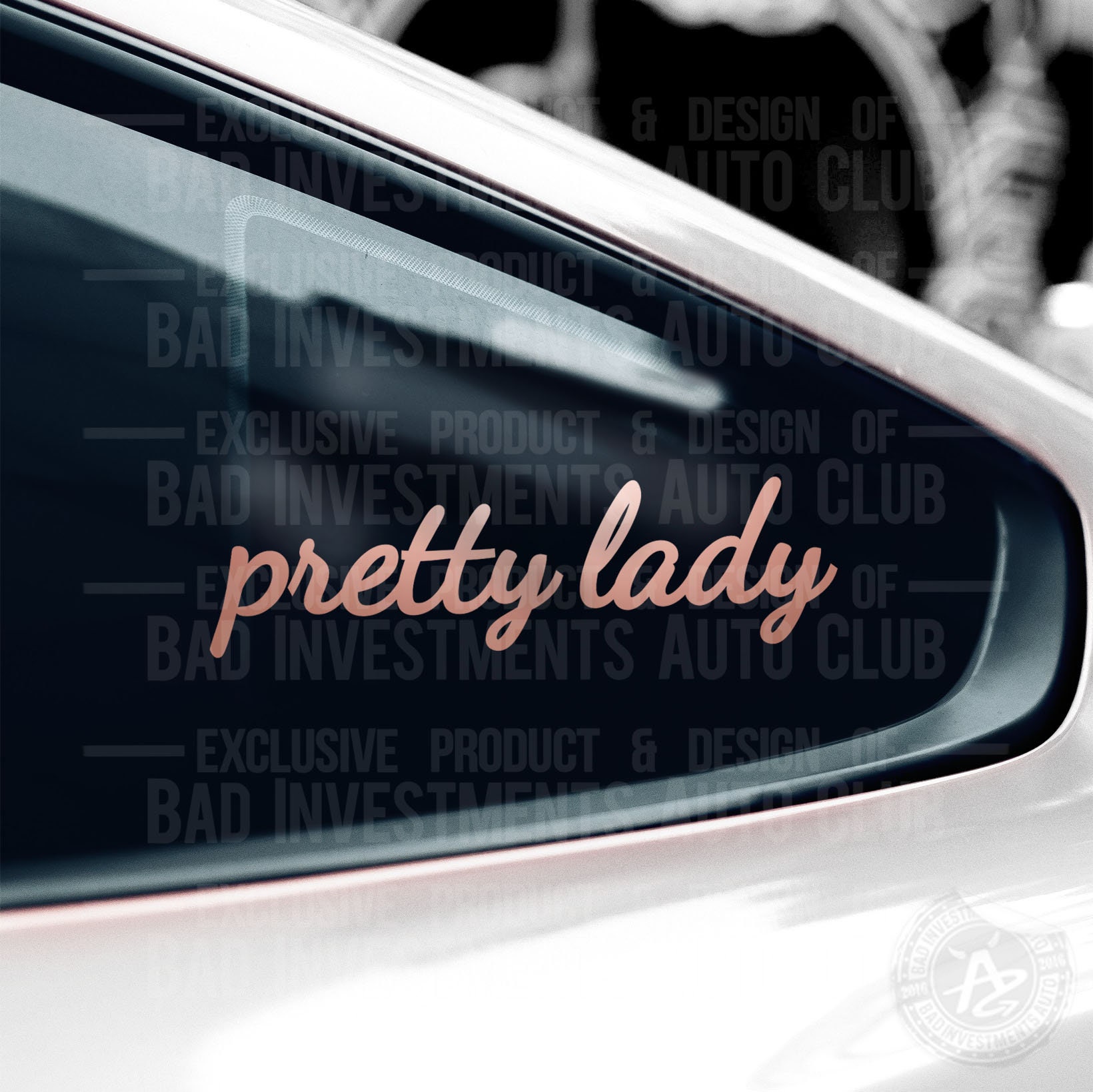 Car decal for women Clearance