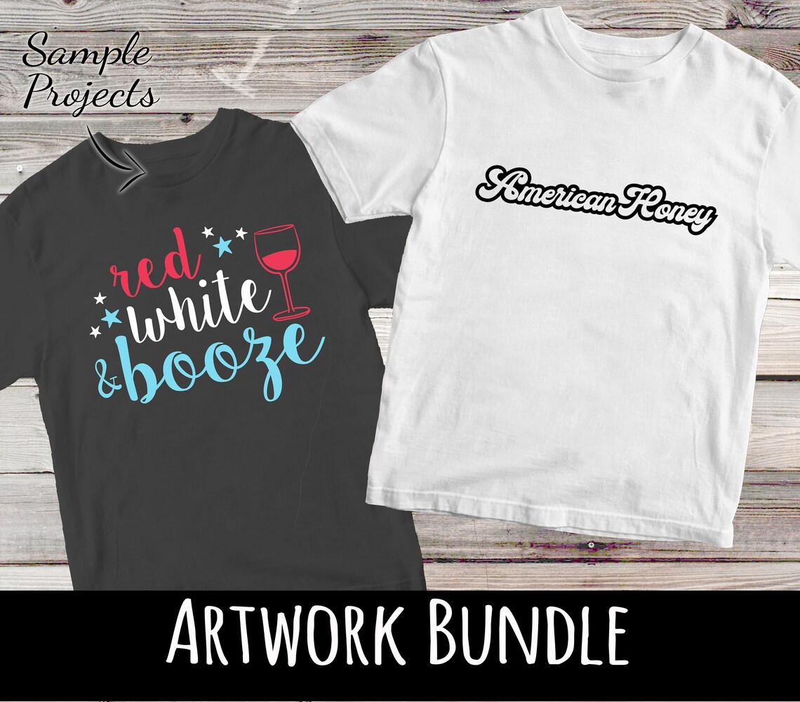 4th of July Bundle SVG File Cute T-Shirt Girly T-Shirt | Etsy