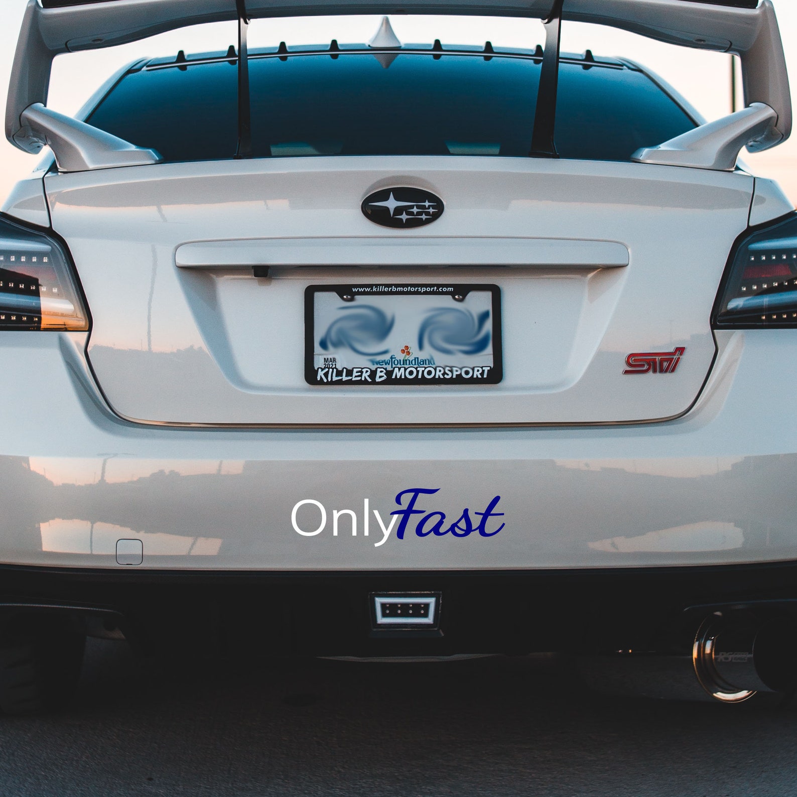 Only Fast Sticker Fast Sticker Live Fast Decal JDM | Etsy