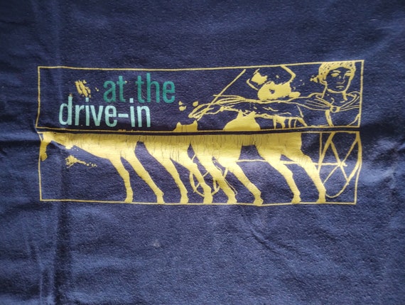 at the drive-in Tシャツ At.the.drive-in Vintage Tour T-shirt 2000 Size L - Etsy
