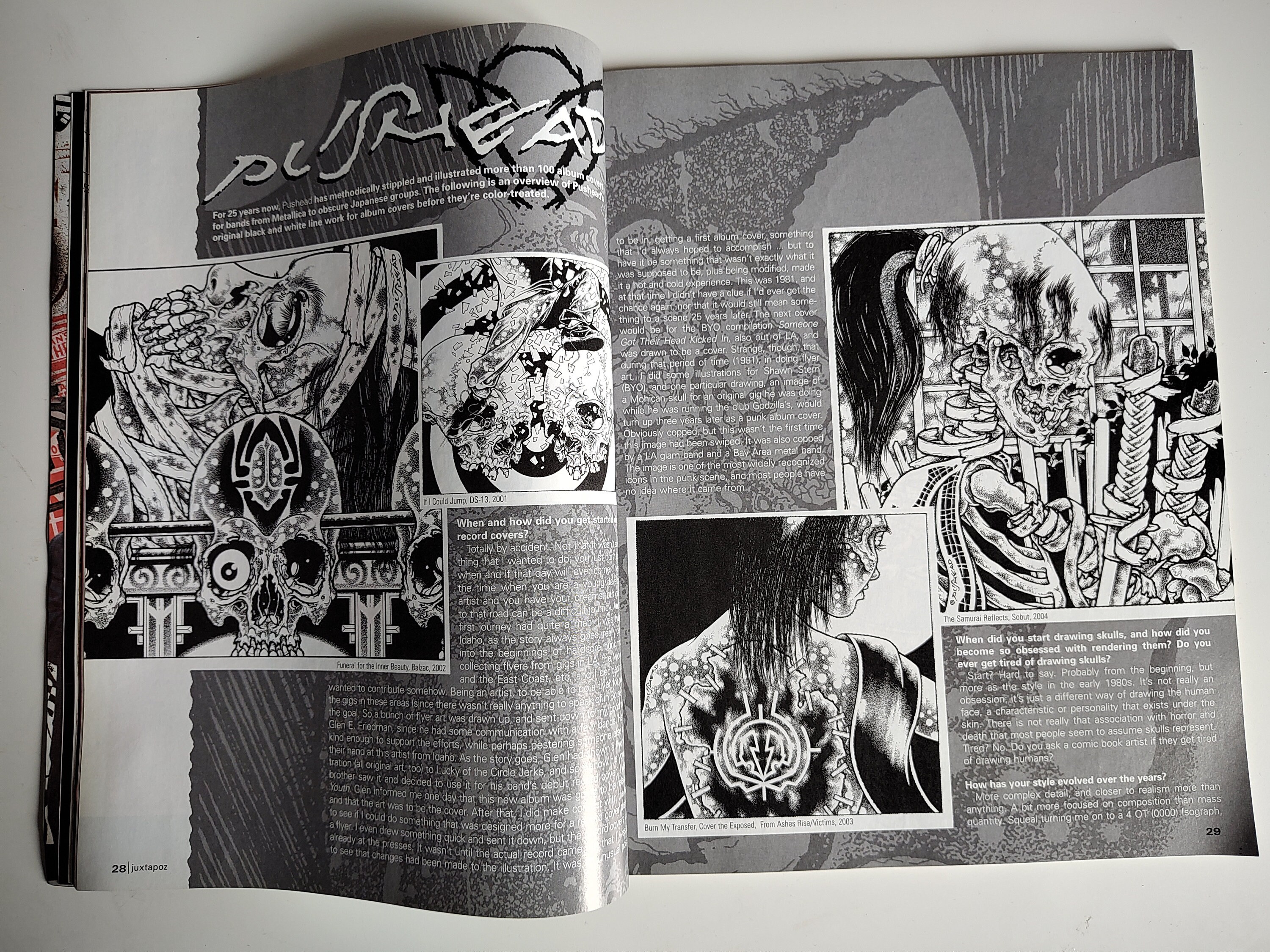 Juxtapoz Art & Culture Magazine Special Black and White Issue 2005