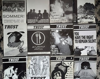 53 Trust + 8 Ox + 5 ZAP German punk/hardcore Fan/Magazines 1988 - 2005