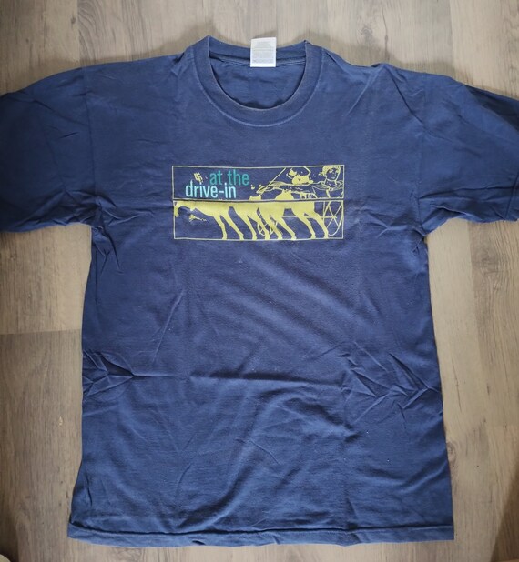 At.the.drive-in Vintage Tour T-shirt 2000 Size L - Etsy