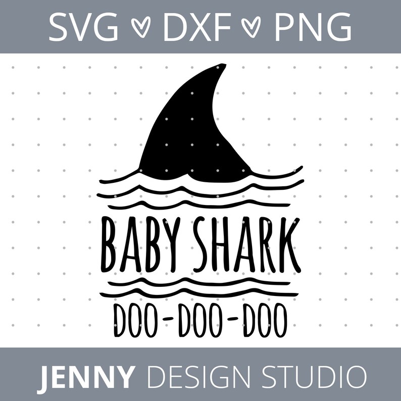 Download Baby Shark Baby shark svg svg Files Mommy shark svg | Etsy