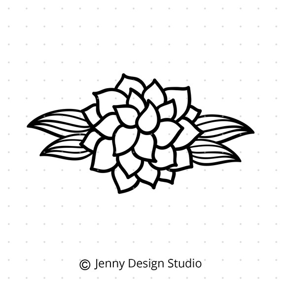 Download Flower Svg Svg Files Svg Designs Flower Clipart Svg Files Etsy PSD Mockup Templates