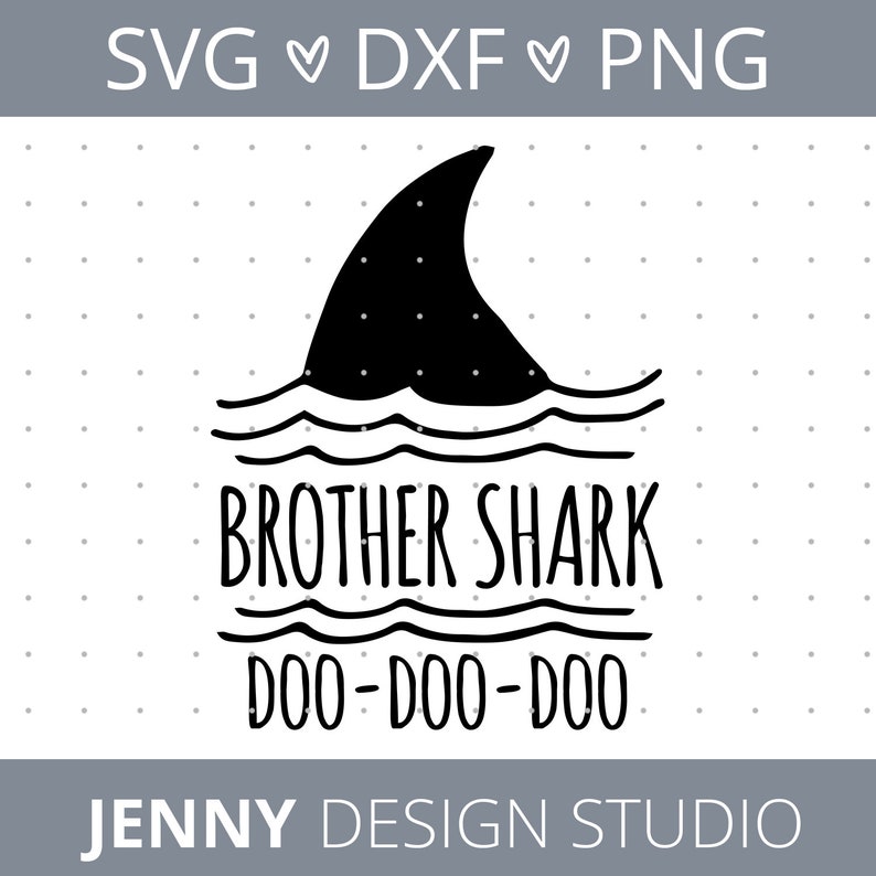 Download Baby Shark Baby shark svg svg Files Brother shark svg | Etsy