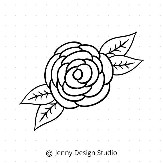 Download Flower Svg Svg Files Svg Designs Flower Clipart Svg Files Etsy PSD Mockup Templates