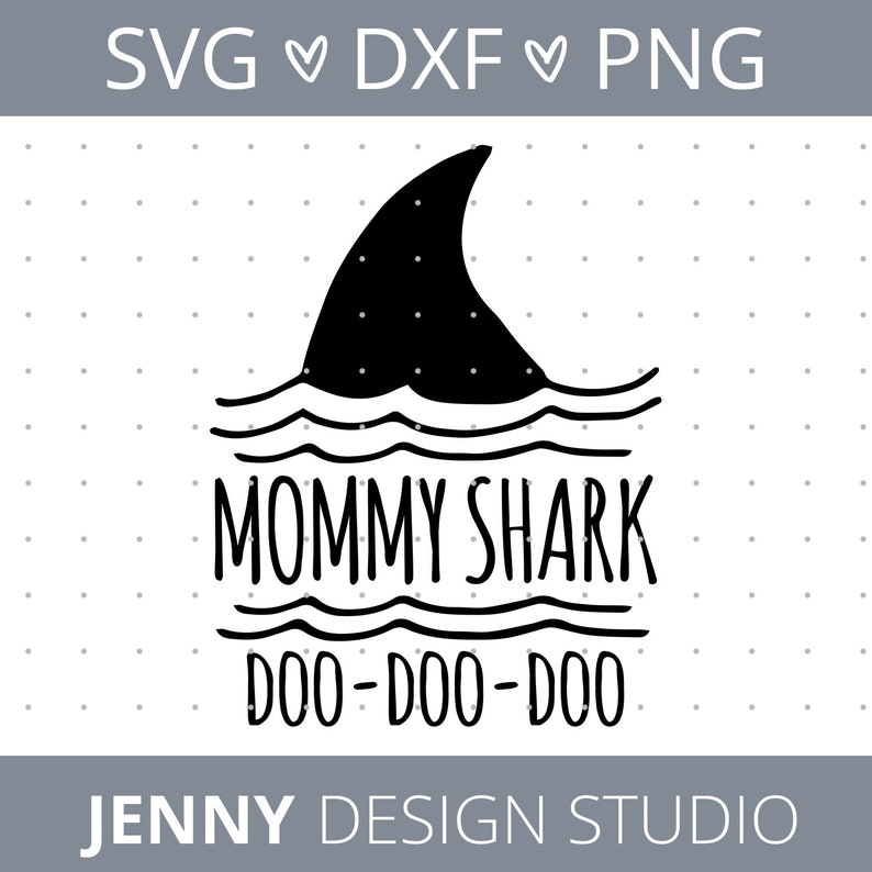 Download Baby Shark Baby shark svg svg Files Mommy shark svg | Etsy