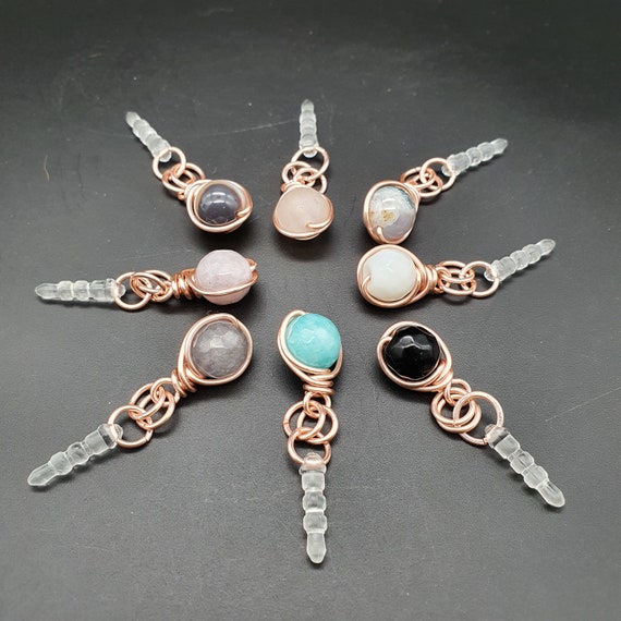 Phone Charm Gemstone Dust Plug Charm Cellphone Dangle 3.5mm Etsy