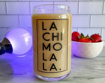 LACHIMOLALA Custom Beer Glass | Handmade Soda Can Cup | BTS Glass | Iced Coffee Cup | Custom Beer Glass | KPOP Custom Cup |  Coffee Glass