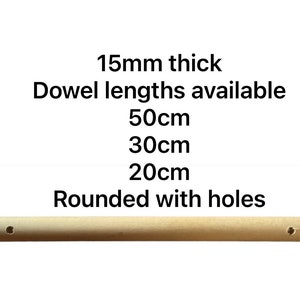 Half Round Dowels Fluted Furniture Wood Trim Craft Poles CUT TO SIZE 