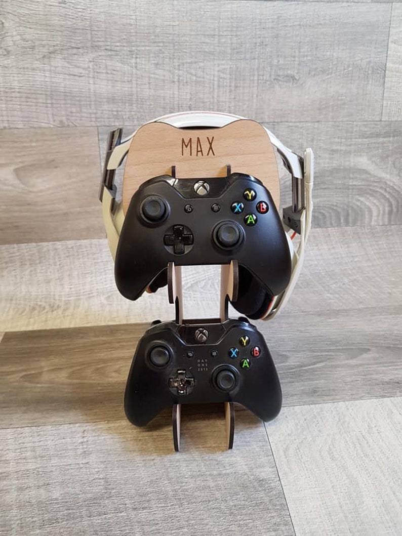 Games controller / Headphone holder / Personalised headphone Etsy