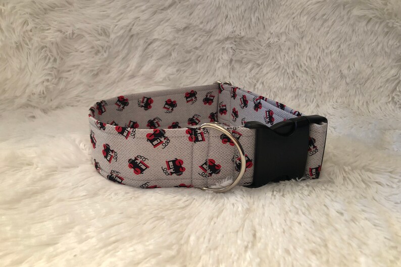Train Dog Collar Gray Dog Collar Boy Dog Collar Etsy UK