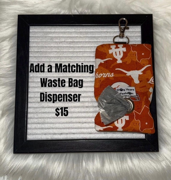 Waste-Bag Dispenser, Pet Accessories, Designer Pet Product