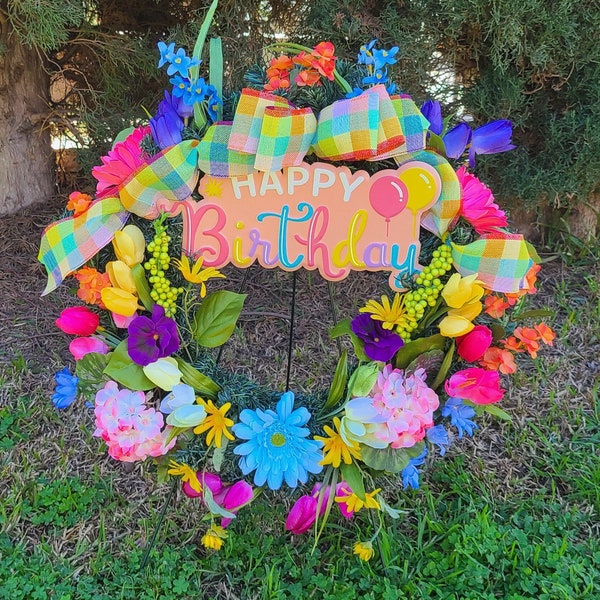 Cemetery Wreath Etsy