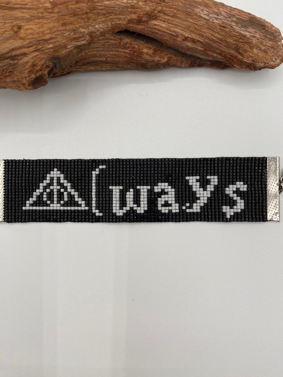 Harry Potter Always Loom Beaded Bracelet