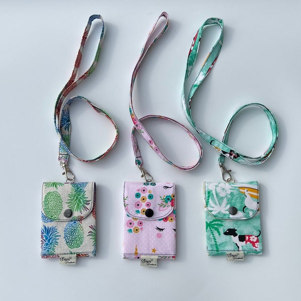 Teacher gifts Lanyard ID card holder, lanyard keychain card wallet gift,Christmas gift