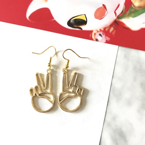 ♡ Buy Silver Spike Earrings Gothic Earrings Upside Down