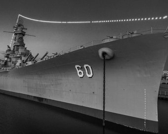 Vintage USS ALABAMA (digital)