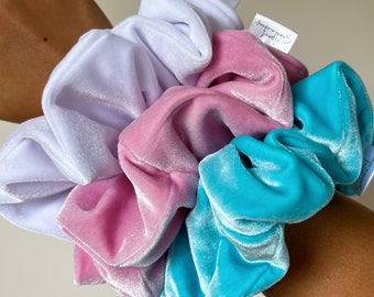 Thick Velvet Scrunchie - 3 Colours