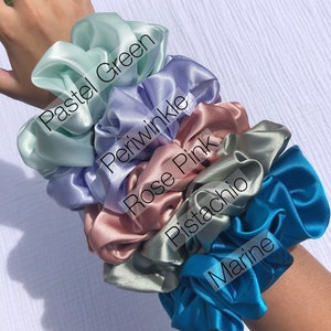 Satin Scrunchie 15 Colours image 4