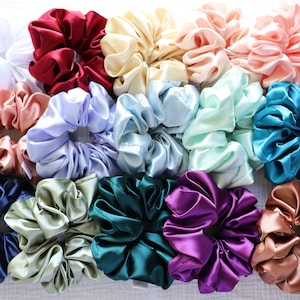 Satin Scrunchie 15 Colours image 1