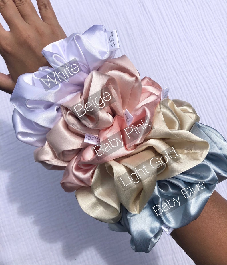 Satin Scrunchie 15 Colours image 3