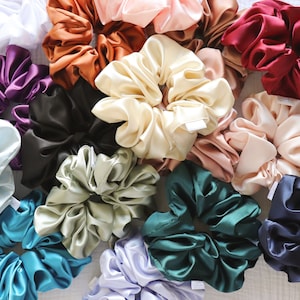 Satin Scrunchie 15 Colours image 2