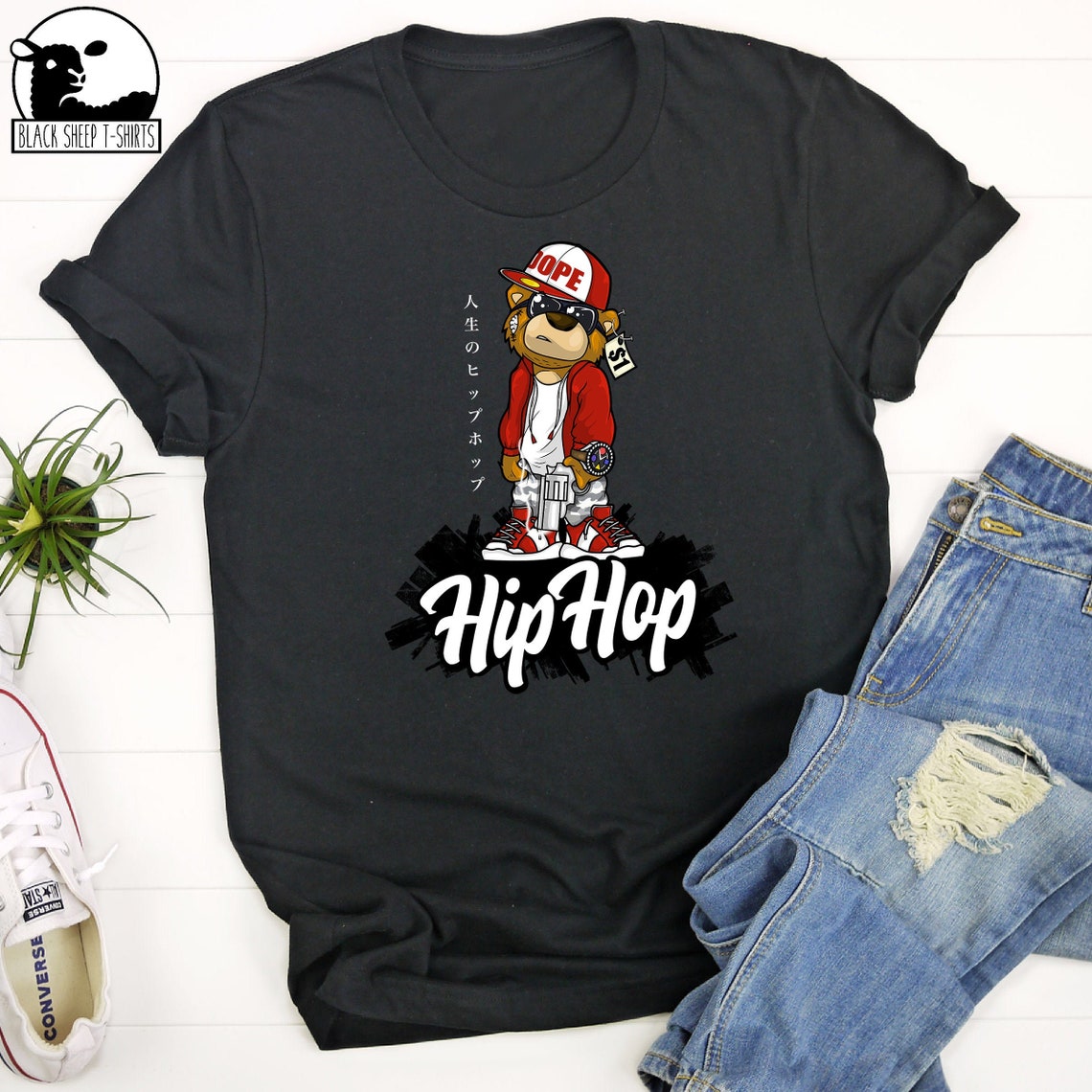 Hip Hop Teddy Bear T-shirt Hip Hop Ghetto Hip Hop Shirt | Etsy