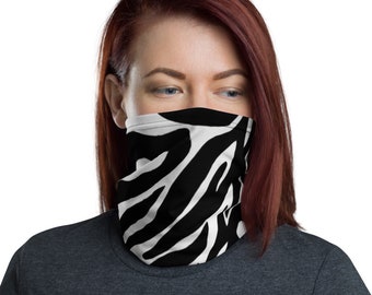 Zebra Gaiter  Etsy