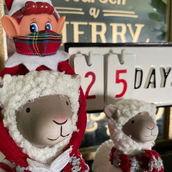 Elf on the Shelf Mask Etsy Canada