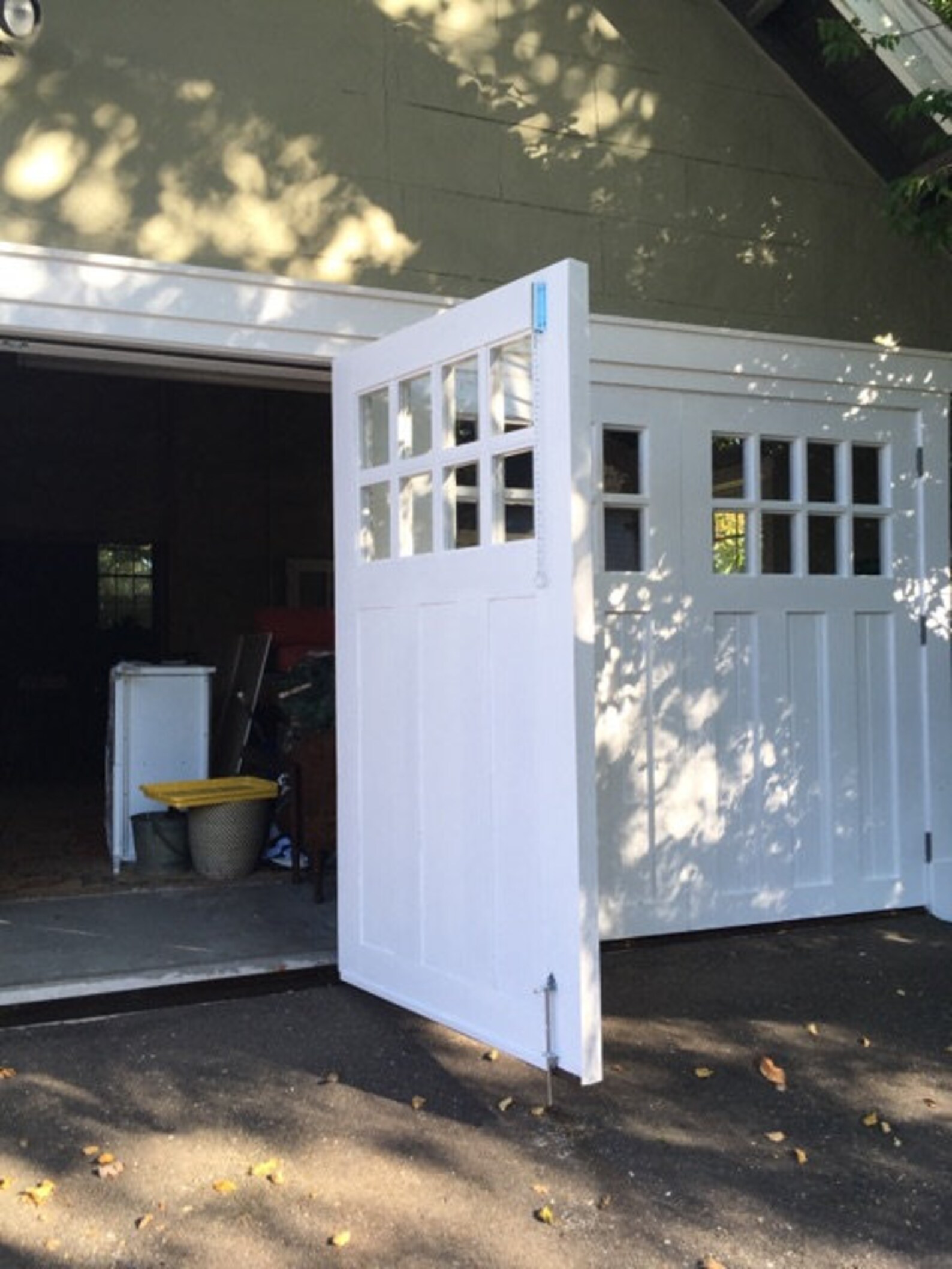 Swinging Carriage House Doors Etsy