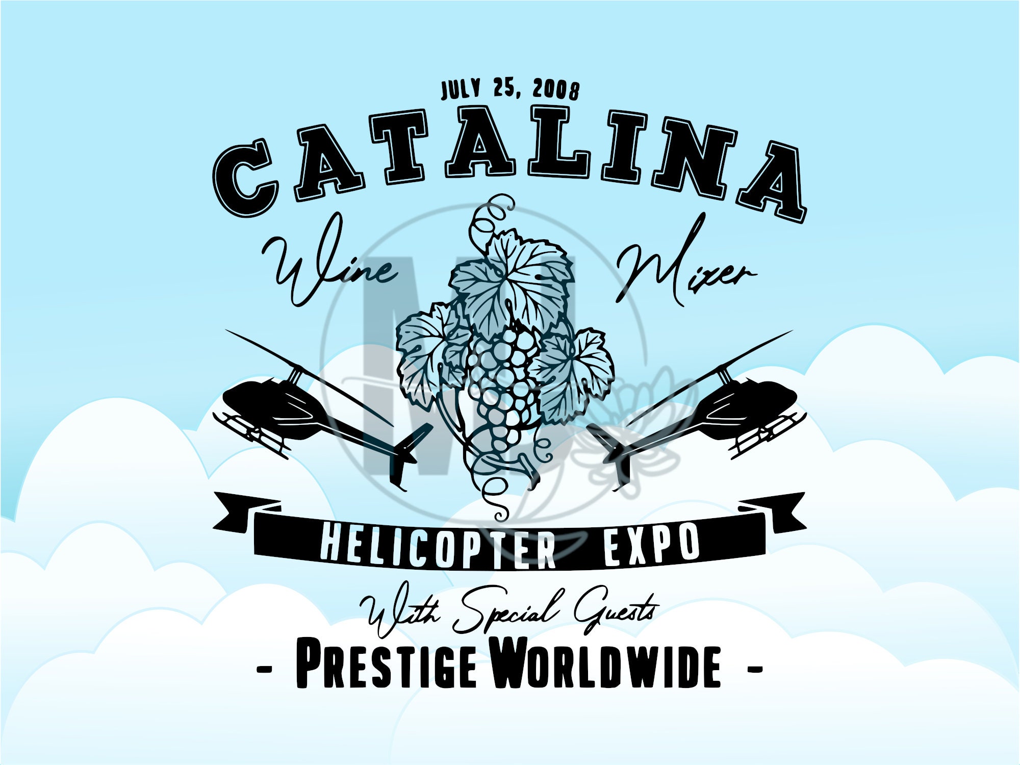 SVG Step Brothers Catalina Wine Mixer Helicopter Expo Digital - Etsy